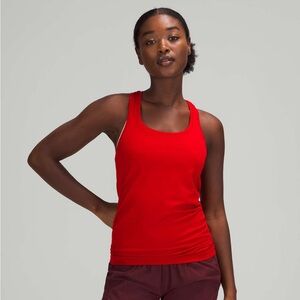 Lululemon Swiftly Tech Racerback Tank in Dark Red